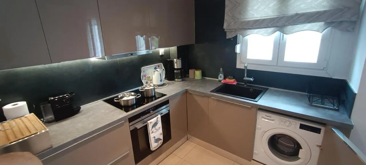 סלוניקי Kalamaria Brand New 1 Bedroom Apartment 0*,